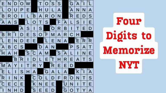 Mastering Memory: Unlocking the Power of Four Digits with NYT